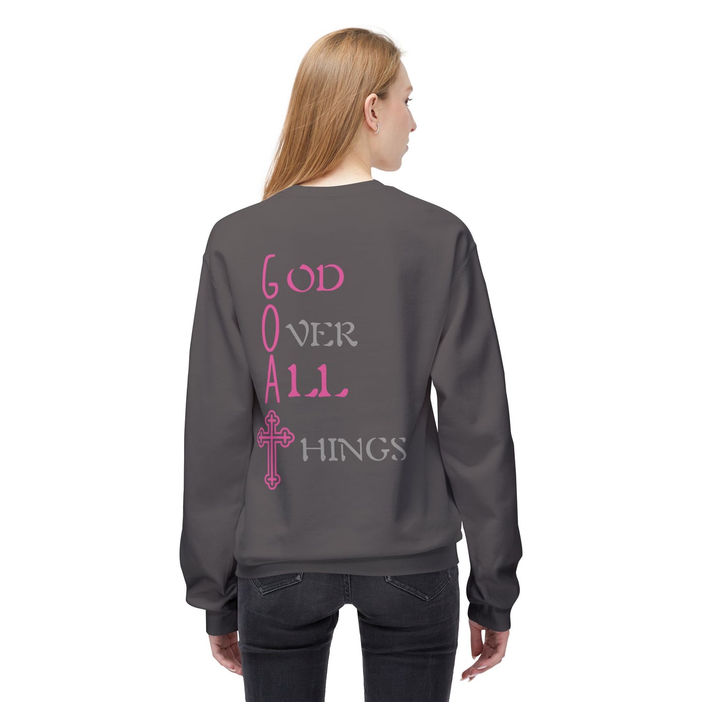 G.O.A.T. God Over All Things Crewneck Sweatshirt