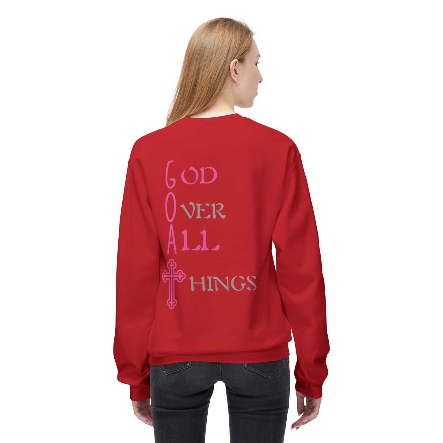 G.O.A.T. God Over All Things Crewneck Sweatshirt