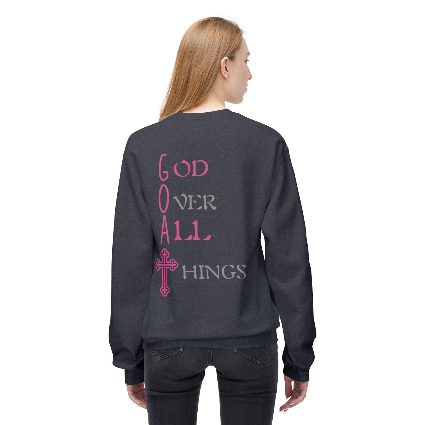 G.O.A.T. God Over All Things Crewneck Sweatshirt