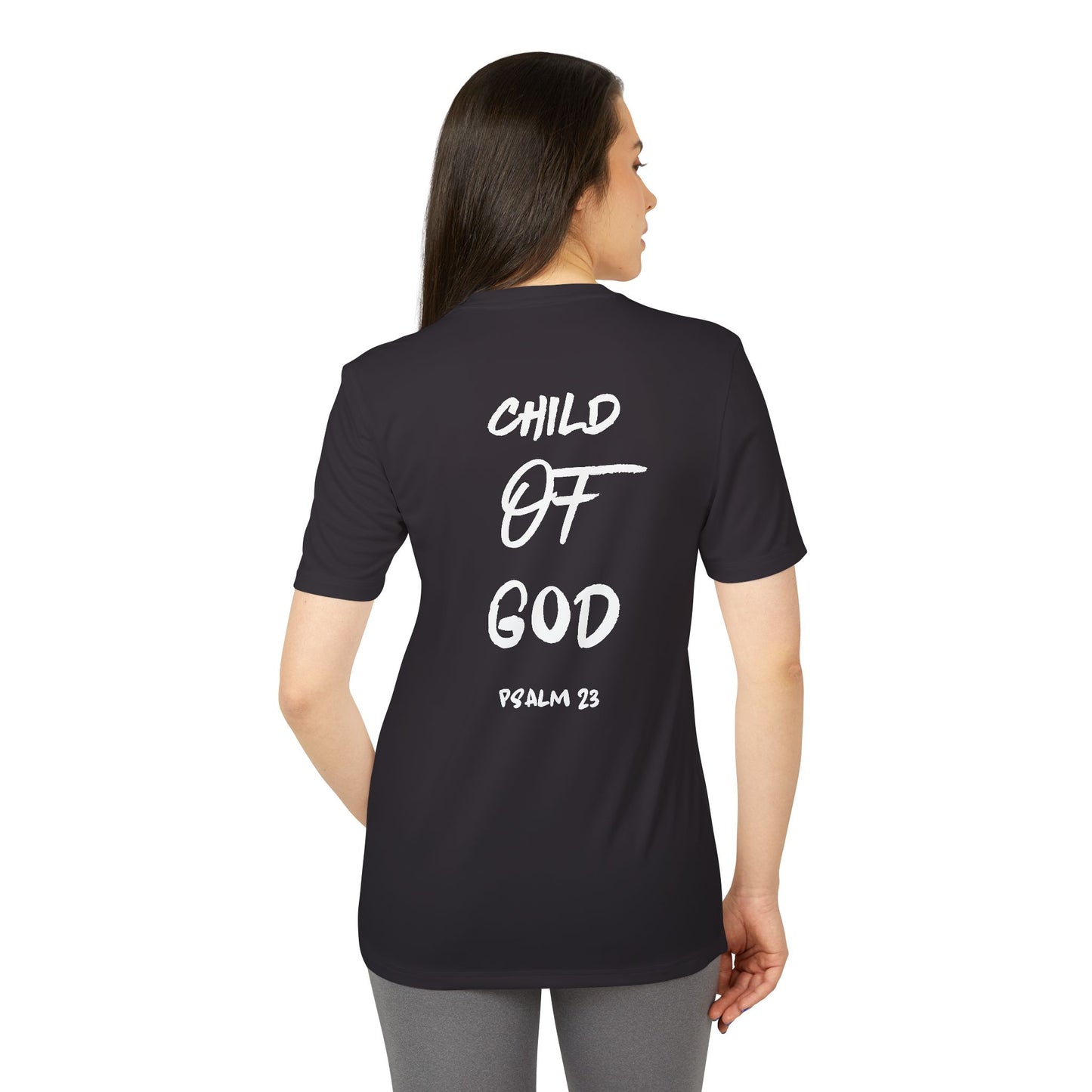 Adidas Unisex Sport T-Shirt - 'Child of God' Motivational Tee