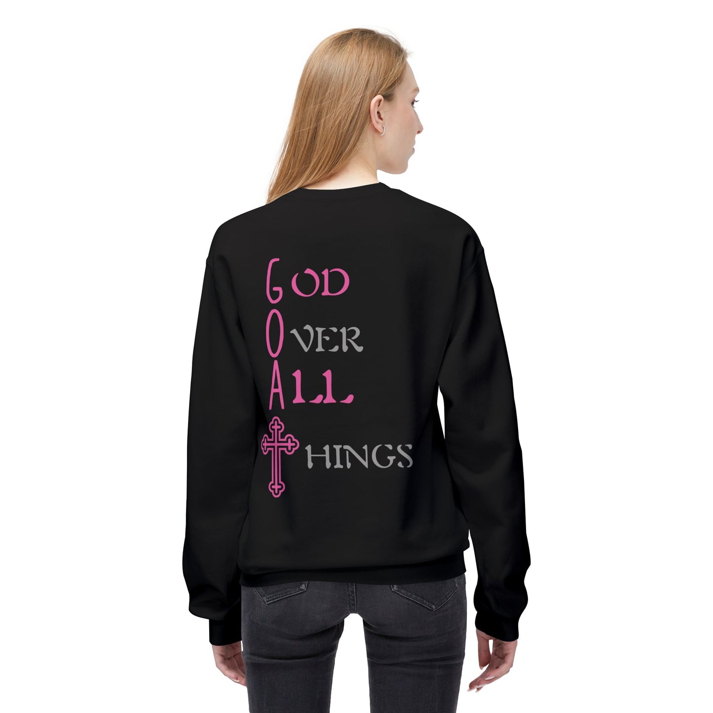 G.O.A.T. God Over All Things Crewneck Sweatshirt