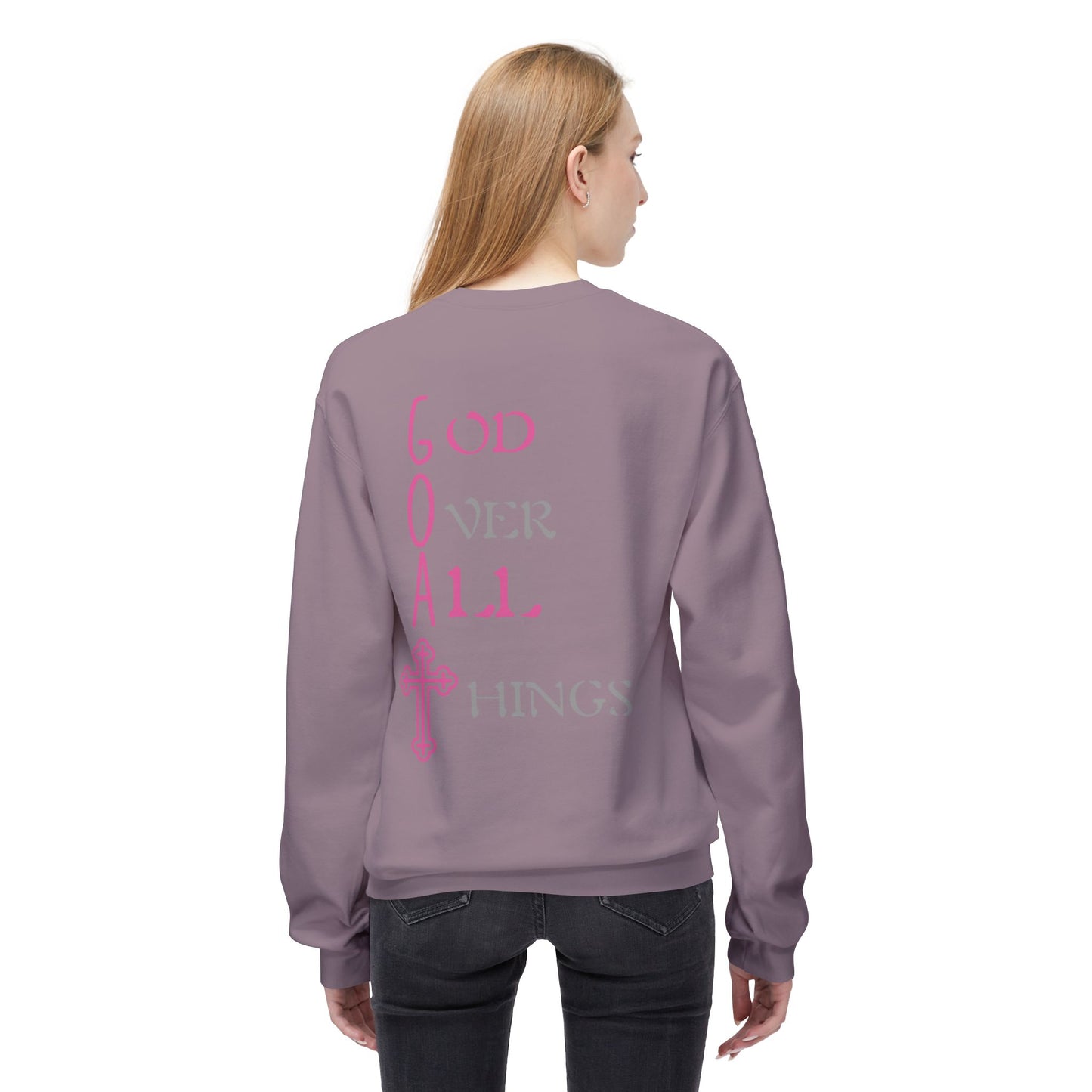 G.O.A.T. God Over All Things Crewneck Sweatshirt