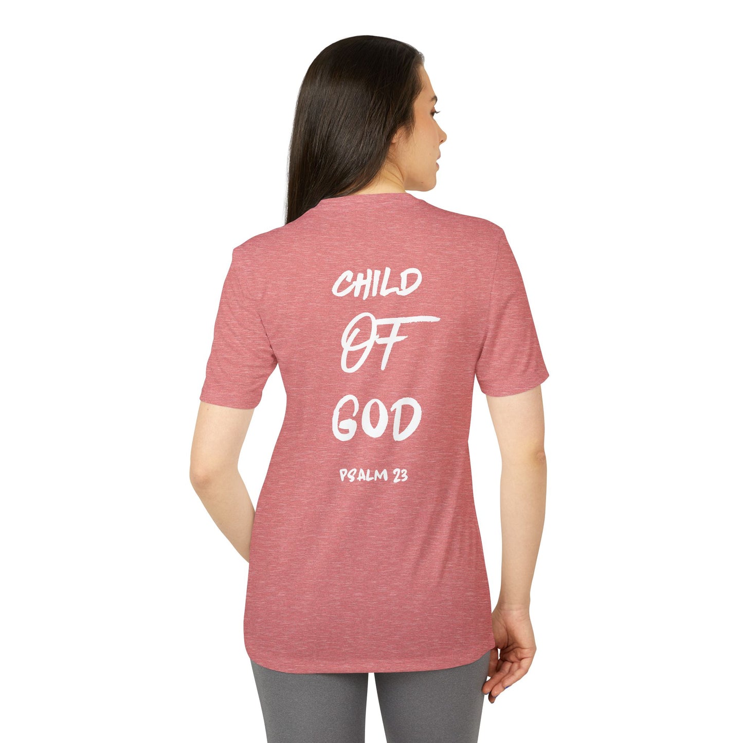 Adidas Unisex Sport T-Shirt - 'Child of God' Motivational Tee