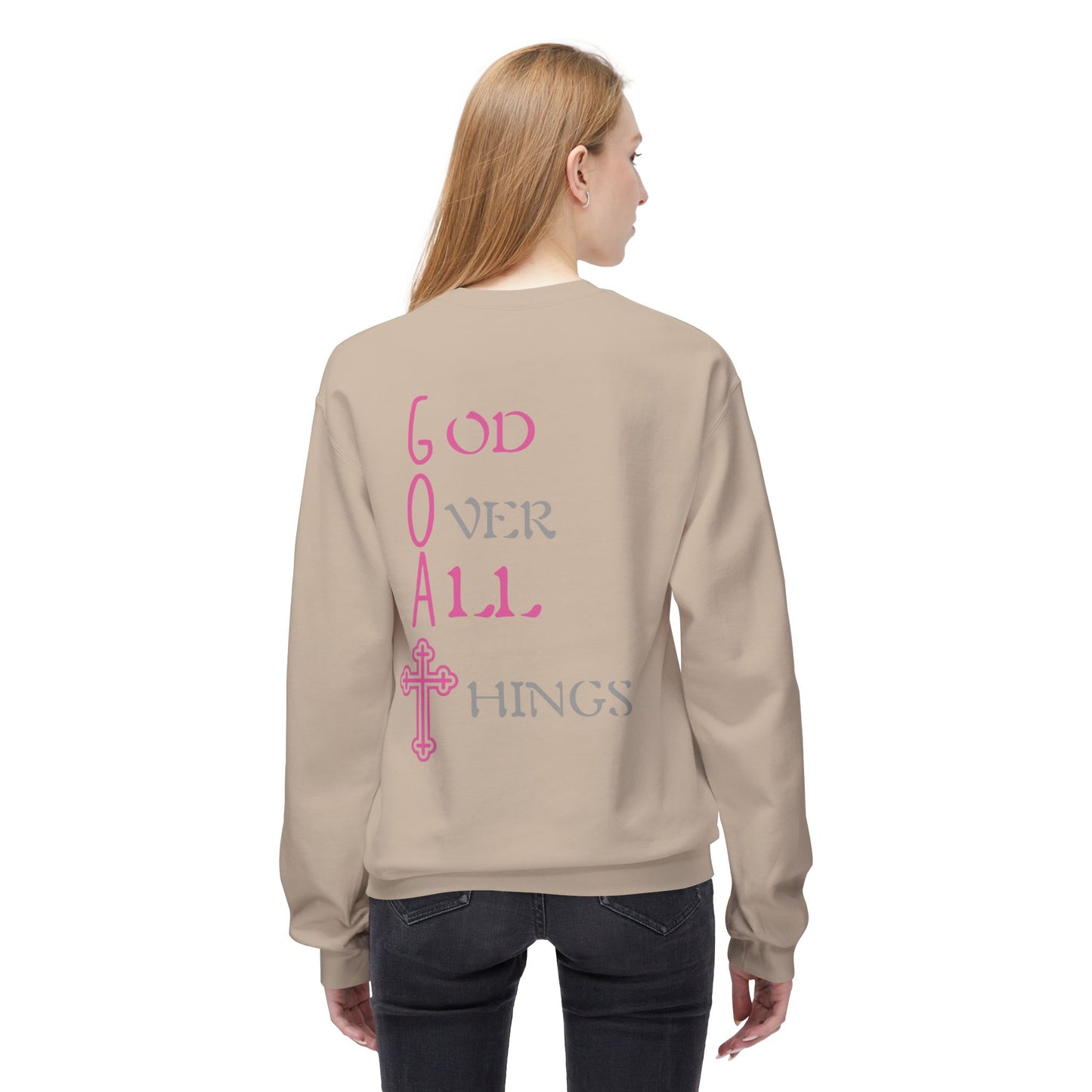 G.O.A.T. God Over All Things Crewneck Sweatshirt