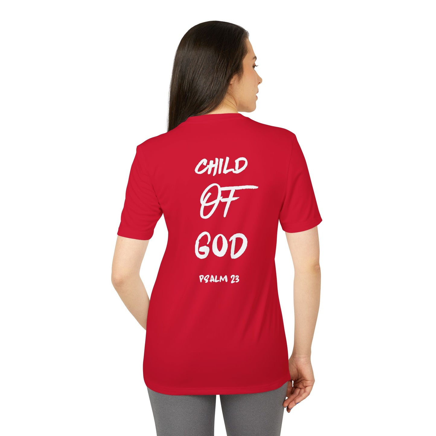 Adidas Unisex Sport T-Shirt - 'Child of God' Motivational Tee