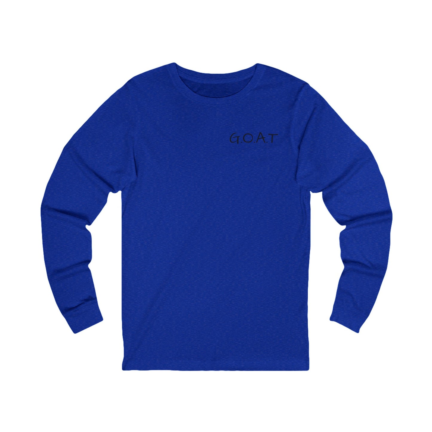 Unisex G.O.A.T. Long Sleeve Tee - God Over All Things Shirt