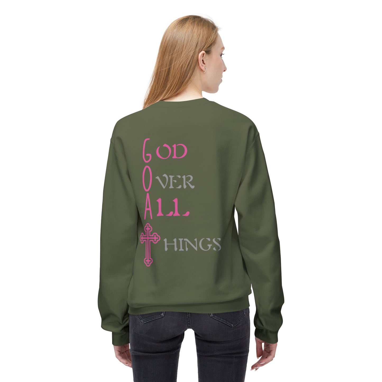 G.O.A.T. God Over All Things Crewneck Sweatshirt