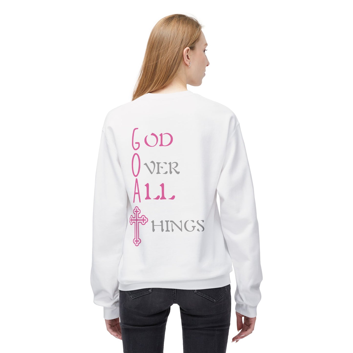 G.O.A.T. God Over All Things Crewneck Sweatshirt